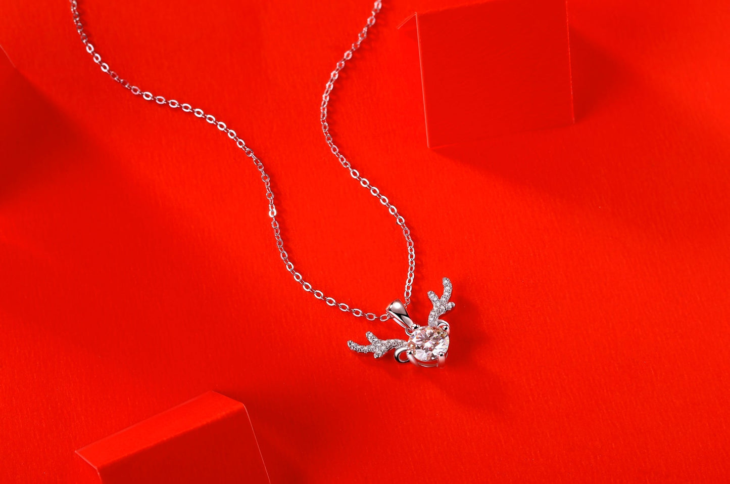 Moissanite Necklace 925 Sterling Silver-Necklace-DH COMPANY-1.0 ct-Dreamhjewlry