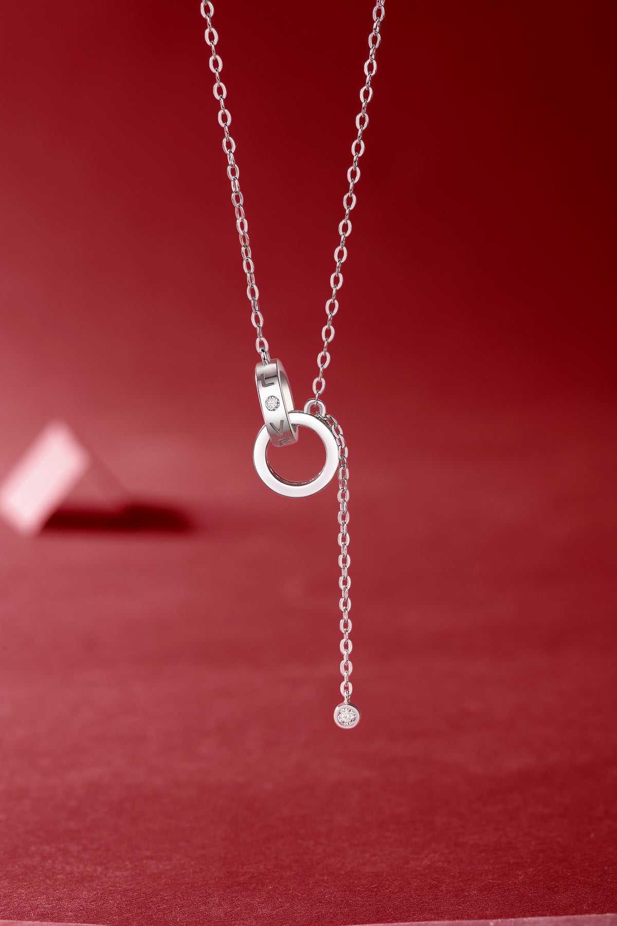 Moissanite Necklace 925 Sterling Silver-Necklace-DH COMPANY-1.0 ct-Dreamhjewlry