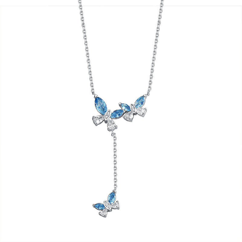 925 Silver Butterfly Necklace