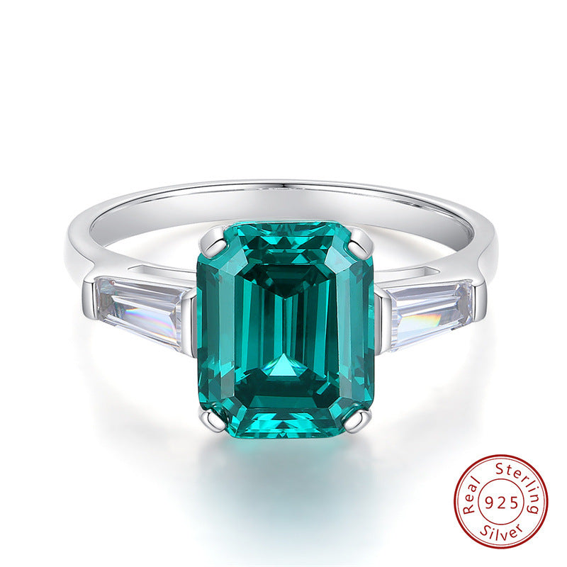 Emeral Cut Engagement Ring