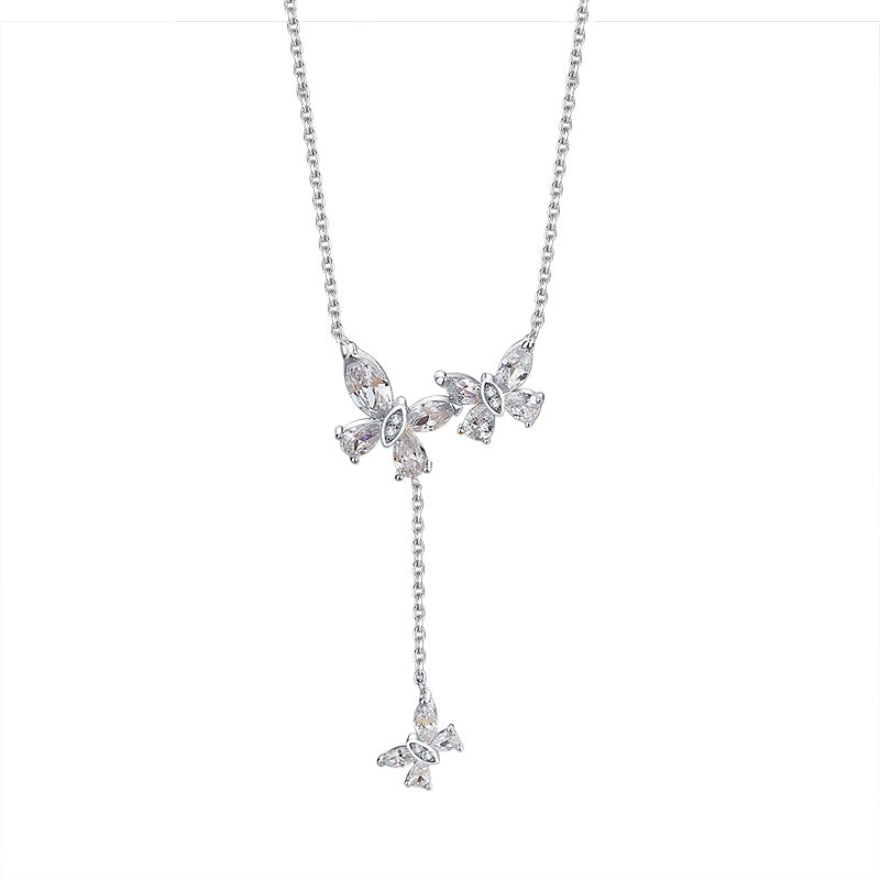 925 Silver Butterfly Necklace