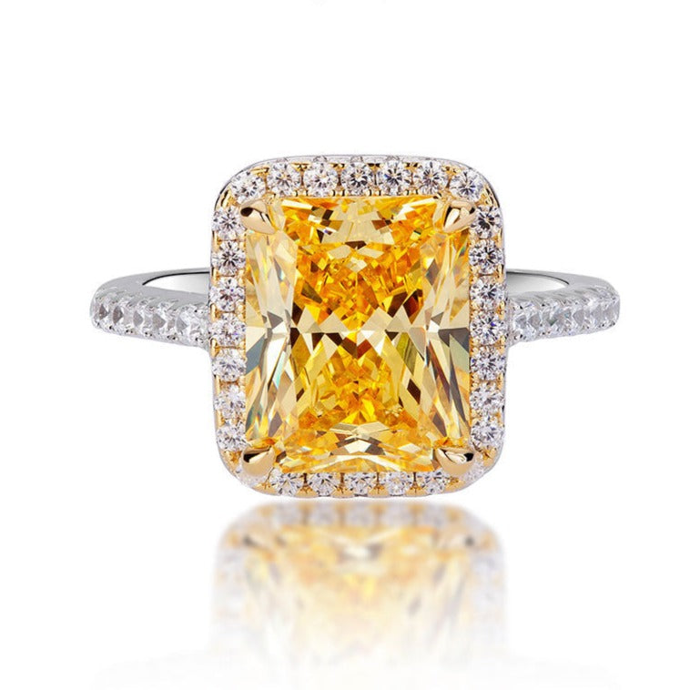 Radiant Engagement Ring