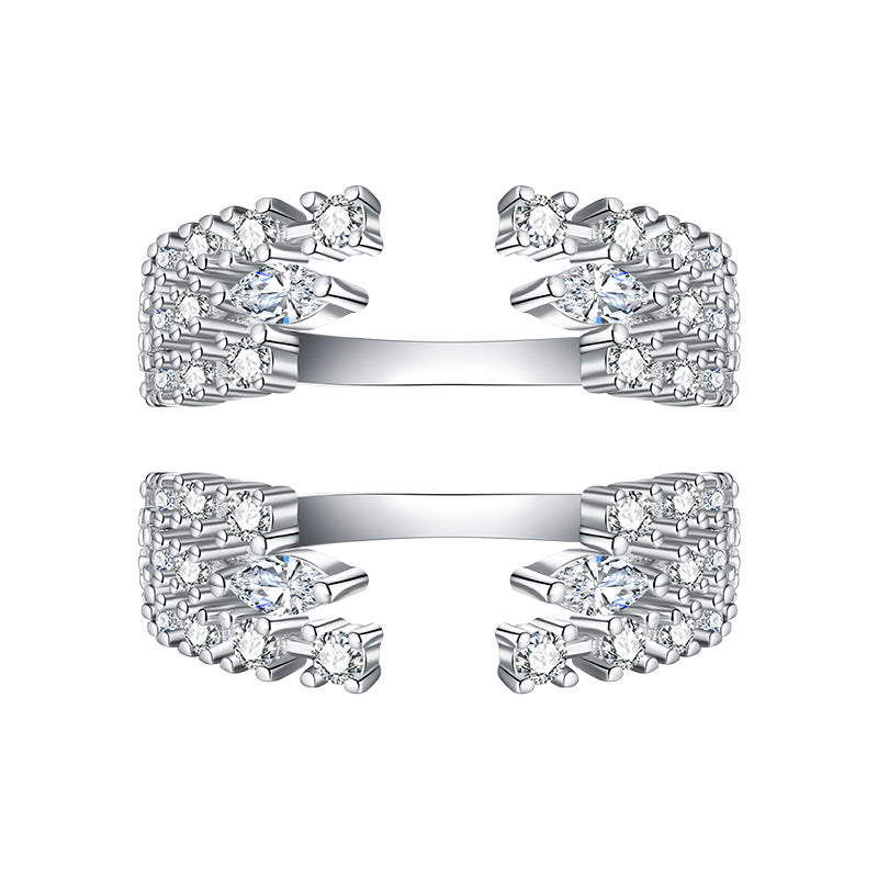 Engagement Moissanite Diamond Ring