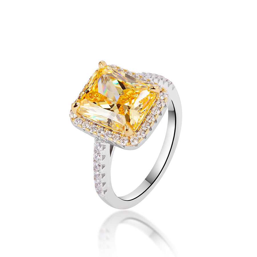 Radiant Engagement Ring
