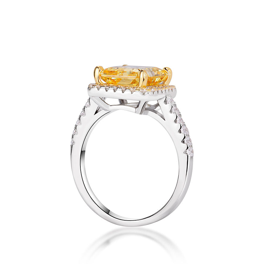 Radiant Engagement Ring